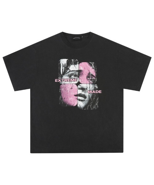 Ressaca(レサーカ)の「オーバーサイズ フォトプリントTシャツ(Tシャツ/カットソー・メンズ・グレー/ブラック/ホワイト・XXL/XL/L/M)」の6枚目の写真