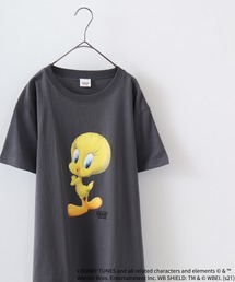 TWEETY転写プリントTシャツ