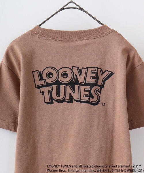 FUNALIVE(ファンアライブ)の「TWEETY転写プリントTシャツ(Tシャツ/カットソー・レディース・チャコール/モカ/杢グレー/オフホワイト/ラベンダー/ミント・XL/L/M)」の20枚目の写真