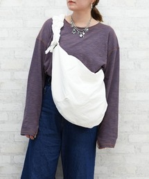 SALON de RUBAN | 【SALON de RUBAN / サロン ド ルヴァン】 クシュクシュ ギャザーショルダーバッグ ラージ(ショルダーバッグ)