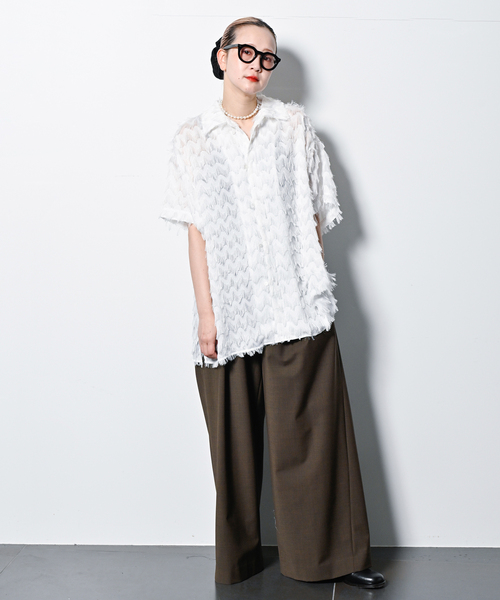 CITYSHOP(シティーショップ)の「TORO EASY SLACKS:パンツ(スラックス・レディース・ブラウン/ブラック・36/38)」の12枚目の写真