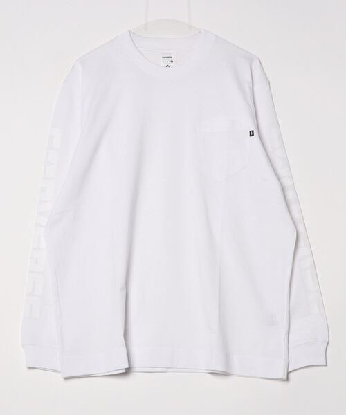 CONVERSE(コンバース)の「コンバース LS PK TEE_(Tシャツ/カットソー・メンズ・ブラック/ホワイト/グリーン・LL/L/M)」の2枚目の写真