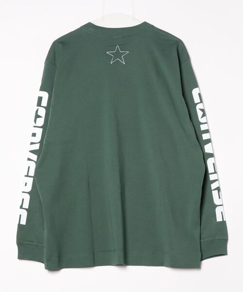 CONVERSE(コンバース)の「コンバース LS PK TEE_(Tシャツ/カットソー・メンズ・ブラック/ホワイト/グリーン・LL/L/M)」の6枚目の写真