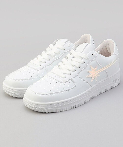 FREAK'S STORE(フリークスストア)の「STARWALK/スターウォーク 限定展開 WHITE/ENAMEL SILVER(スニーカー・メンズ・シルバー・6/7/8/9/10/5)」の20枚目の写真
