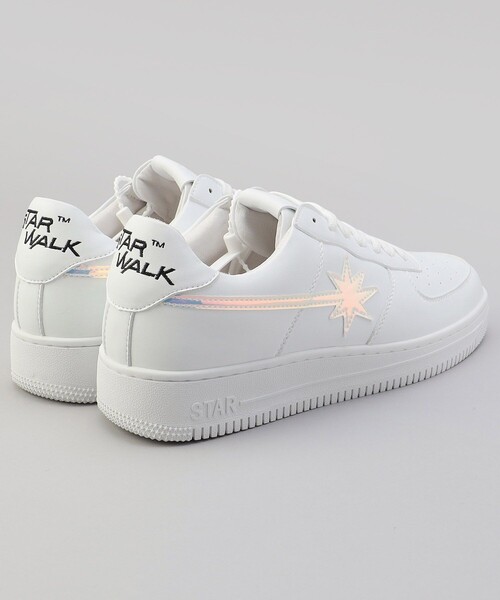 FREAK'S STORE(フリークスストア)の「STARWALK/スターウォーク 限定展開 WHITE/ENAMEL SILVER(スニーカー・メンズ・シルバー・6/7/8/9/10/5)」の5枚目の写真