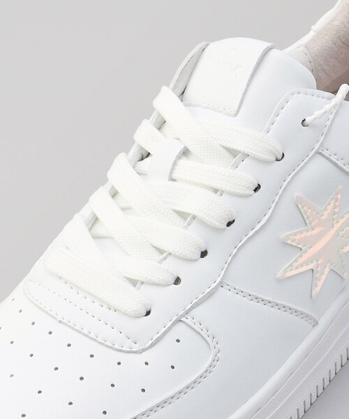 FREAK'S STORE(フリークスストア)の「STARWALK/スターウォーク 限定展開 WHITE/ENAMEL SILVER(スニーカー・メンズ・シルバー・6/7/8/9/10/5)」の3枚目の写真