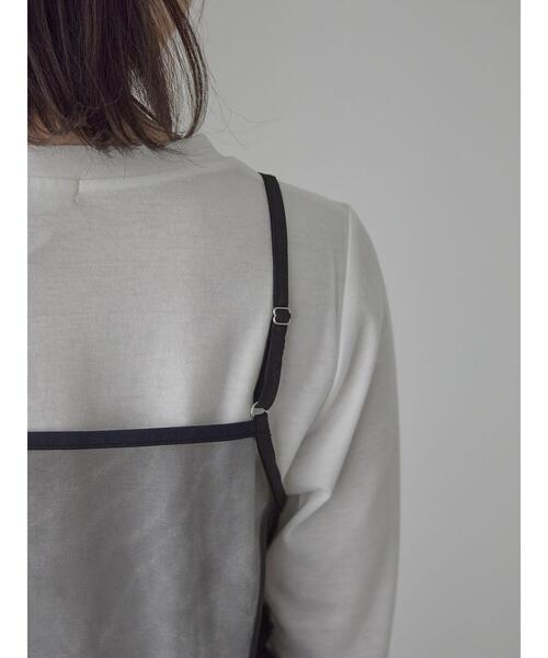 Te chichi TERRASSE（テチチテラス）の「ロンTセットチュールキャミソール（シャツ/ブラウス・レディース・ブラック/ベージュ/オフホワイト・F）」の16枚目の写真