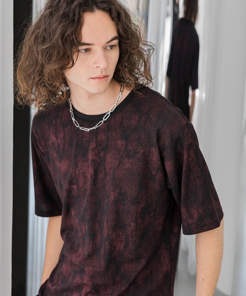 HARE(ハレ)の「ラメブラーコンパクトカットソー(HARE)(Tシャツ/カットソー・メンズ・レッド/グレー/ブラック・FREE)」の22枚目の写真