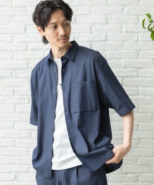 GLOBAL WORK（グローバルワーク）の「アーバンデニムシャツAIR/5
