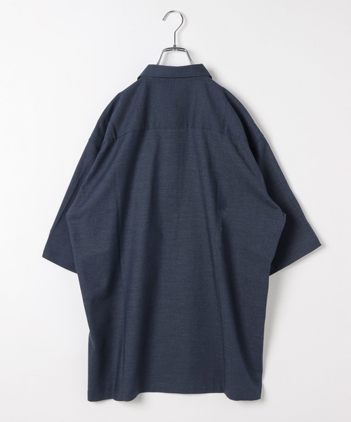 GLOBAL WORK(グローバルワーク)の「アーバンデニムシャツAIR/5分袖/996668(シャツ/ブラウス・メンズ・ネイビー・SMALL/MEDIUM/X-LARGE/LARGE)」の10枚目の写真