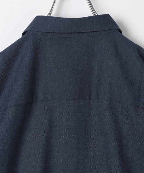 GLOBAL WORK(グローバルワーク)の「アーバンデニムシャツAIR/5分袖/996668(シャツ/ブラウス・メンズ・ネイビー・SMALL/MEDIUM/X-LARGE/LARGE)」の15枚目の写真