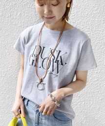 ＋81BRANCA | 【SHIPS別注】81BRANCA:バリエーション ロゴ TEE ◇(Tシャツ/カットソー)
