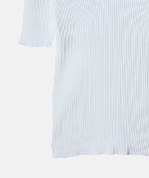 【美品】ルシェルブルー Scoop Neck Knit セール】スクープネックニット / Scoop Neck Knit（ニット