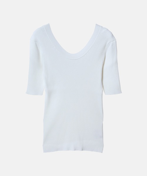 セール】スクープネックニット / Scoop Neck Knit（ニット