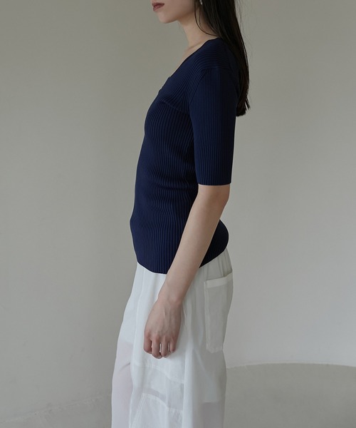 セール】スクープネックニット / Scoop Neck Knit（ニット