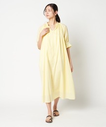 HELIOPOLE（エリオポール）の「COTTON LAWN HALF SLEEVE DERSS