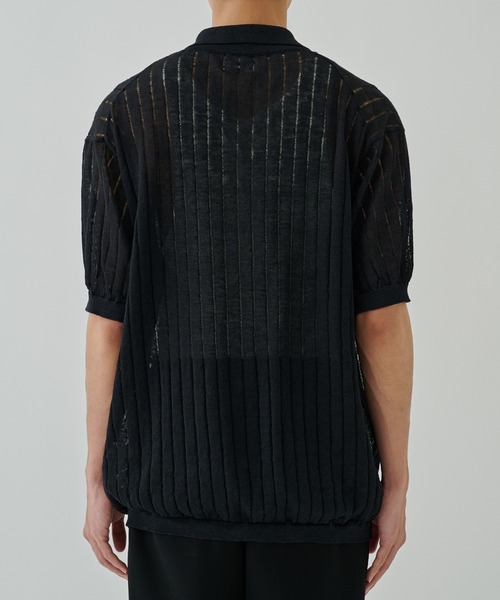 ALLEGE（アレッジ）の「Line S/S Knit Shirt（シャツ/ブラウス