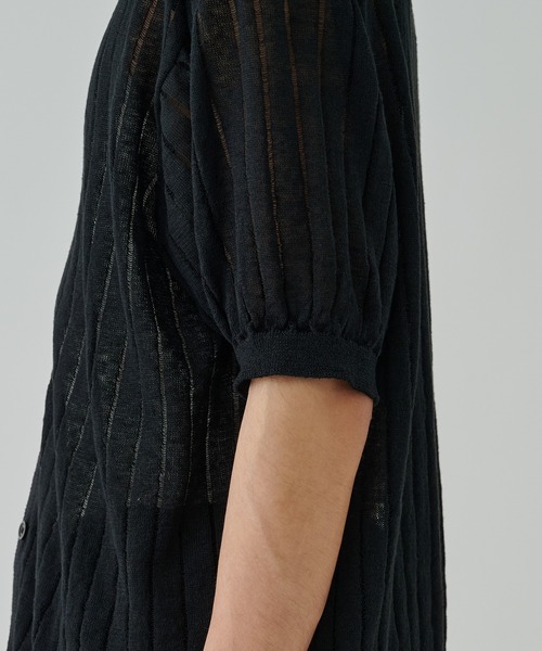 ALLEGE（アレッジ）の「Line S/S Knit Shirt（シャツ/ブラウス）」 - WEAR