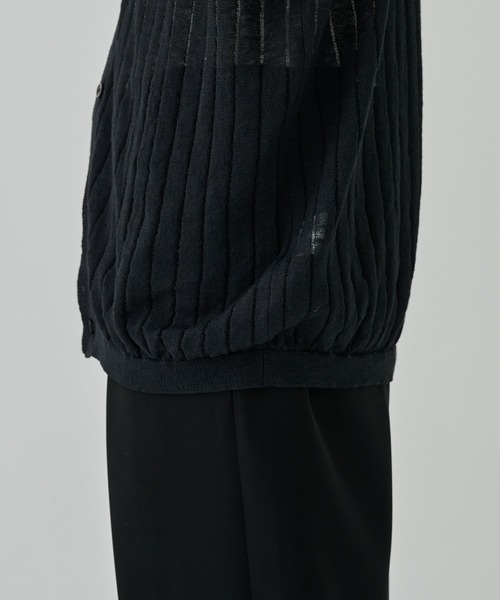 ALLEGE（アレッジ）の「Line S/S Knit Shirt（シャツ/ブラウス）」 - WEAR