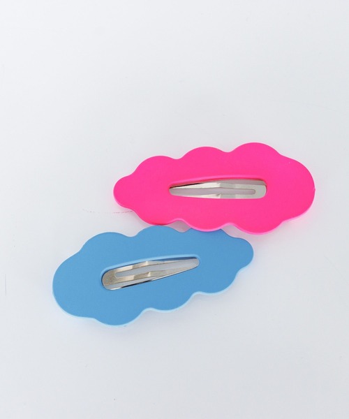 LOWRYS FARM（ローリーズファーム）の「ナミナミ２Ｐヘアピン　 121067（ヘアピン・キッズ・オレンジ/イエロー/ピンク/オフホワイト・FREE）」の11枚目の写真