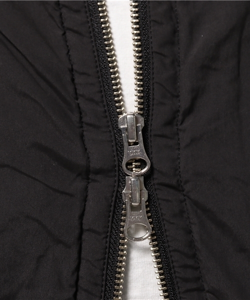 AZUL by moussy（アズールバイマウジー）の「ポリタフタ裏天竺MA-1（MA-1・メンズ・ブラック・MEDIUM/SMALL/LARGE/X-SMALL/X-LARGE）」の14枚目の写真