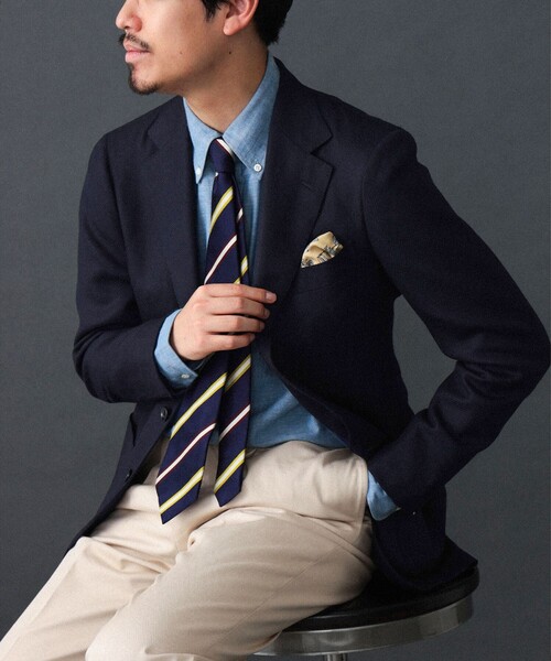 BEAMS F（ビームスエフ）の「CARLO BARBERA ウール ホップサック