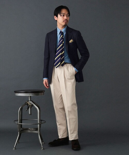 BEAMS F（ビームスエフ）の「CARLO BARBERA ウール ホップサック