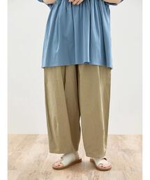 Samansa Mos2 | 【Lサイズ WEB限定】【UVカット】さらりと軽やかコクーンパンツ(その他パンツ)