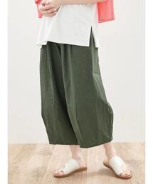 Samansa Mos2 | 【Lサイズ WEB限定】【UVカット】さらりと軽やかコクーンパンツ(その他パンツ)