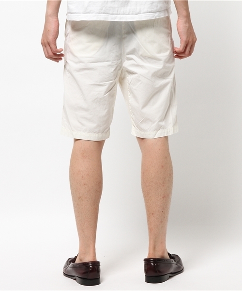 STUDIOUS（ステュディオス）の「【STUDIOUS】ガーメントダイウェザーショートパンツ MADE IN JAPAN（その他パンツ・メンズ・ホワイト/ベージュ/ネイビー・1/3/2）」の5枚目の写真