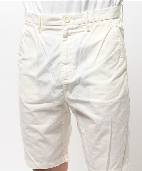 STUDIOUS（ステュディオス）の「【STUDIOUS】ガーメントダイウェザーショートパンツ MADE IN JAPAN（その他パンツ・メンズ・ホワイト/ベージュ/ネイビー・1/3/2）」の7枚目の写真