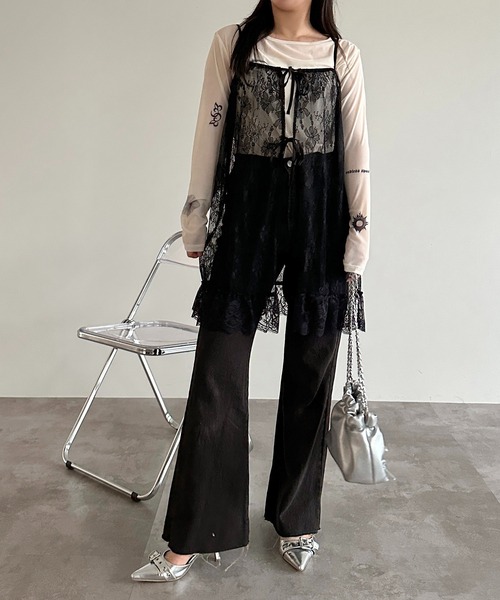 BEAUTY&YOUTH コットンレース ラップスカート＆キャミソール 2WAY BEAUTY＆YOUTH UNITED ARROWS スカート コットンレース ラップ