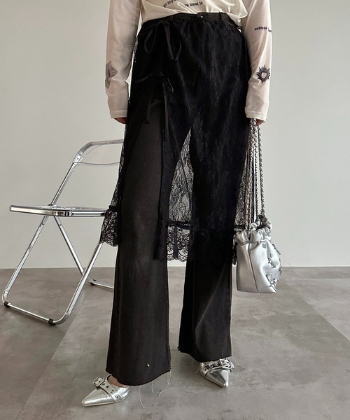 BEAUTY&YOUTH コットンレース ラップスカート＆キャミソール 2WAY BEAUTY&YOUTH UNITED ARROWS（ビューティーアンドユース