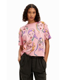 フェイス arty Tシャツ