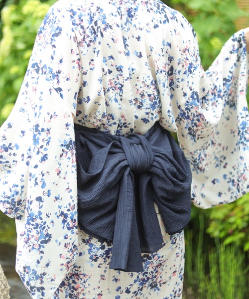 natural couture ワンピースにもなる2way浴衣・マルチ帯ビスチェ natural couture オリジナル2way浴衣ワンピースセット｜Yahoo
