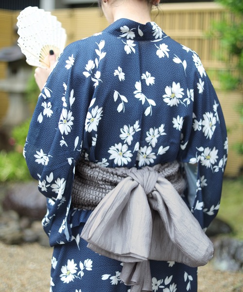 natural couture ワンピースにもなる2way浴衣・マルチ帯ビスチェ natural couture（ナチュラルクチュール）の「マルチWAY帯スチェ