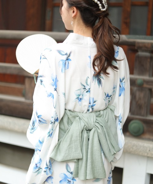 natural couture ワンピースにもなる2way浴衣・マルチ帯ビスチェ natural couture（ナチュラルクチュール）の「マルチWAY帯スチェ