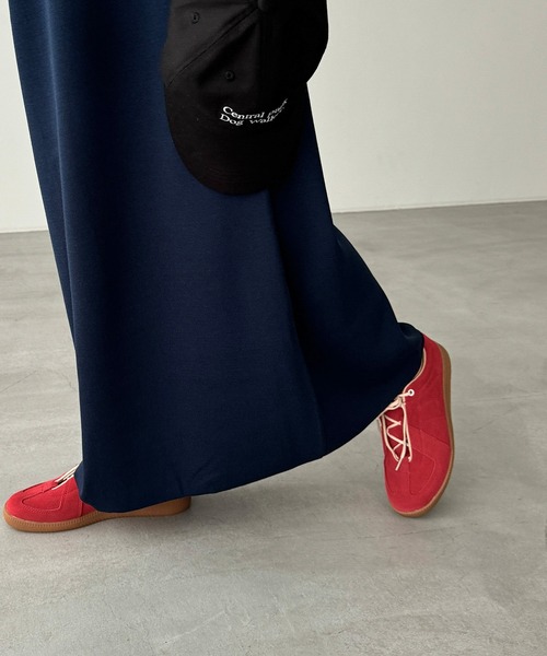 CANAL JEAN(キャナルジーン)の「El mar スウェードスニーカー(スニーカー・レディース・ブルー/レッド/モカ・23/24/23.5)」の9枚目の写真