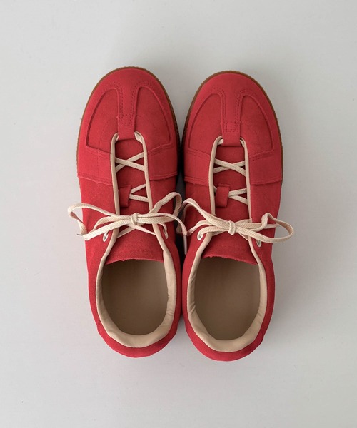 CANAL JEAN(キャナルジーン)の「El mar スウェードスニーカー(スニーカー・レディース・ブルー/レッド/モカ・23/24/23.5)」の13枚目の写真