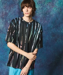 《UNISEX》Abstract Prime-Over Crew Neck T-Shirt/アブストラクトプライムオーバークルーネックTシャツ【MAISON SPECIAL/メゾンスペシャル】