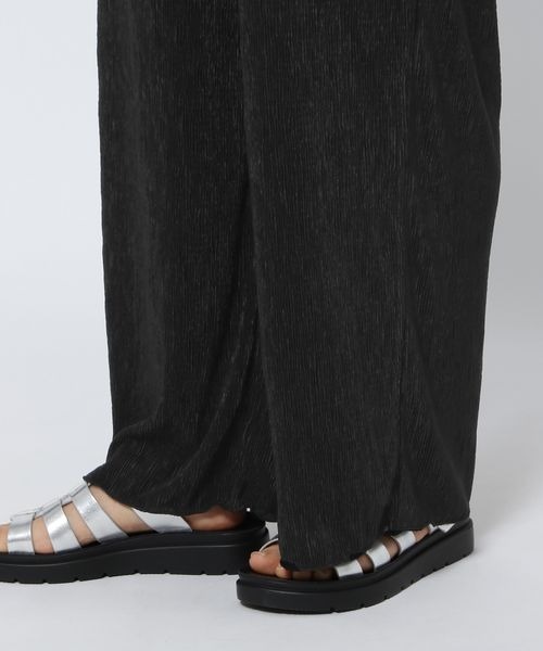 LOWRYS FARM（ローリーズファーム）の「ヨウリュウプリーツパンツ　124739（その他パンツ・レディース・ブラック/ベージュ/ブラック系その他・FREE）」の11枚目の写真