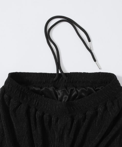 LOWRYS FARM（ローリーズファーム）の「ヨウリュウプリーツパンツ　124739（その他パンツ・レディース・ブラック/ベージュ/ブラック系その他・FREE）」の10枚目の写真