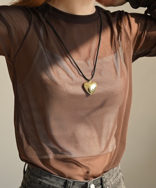 Editors Draw（エディターズドロー）の「ハートモチーフチョーカー/ネックレス（チョーカー・レディース・C/A/B・FREE）」の12枚目の写真