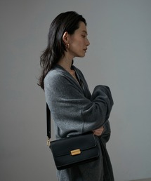 SALON adam et rope' | 2WAYレザーフラップミニショルダーバッグ/クラッチバッグ(ショルダーバッグ)