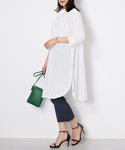 BELLUNA PLUS(ベルーナ)の「ヒンヤリ速乾!かのこ素材レギンスパンツ(その他パンツ・レディース・ドット/インディゴブルー/カーキ/ブラック/ターコイズブルー・SMALL/MEDIUM/LARGE/X-LARGE)」の21枚目の写真