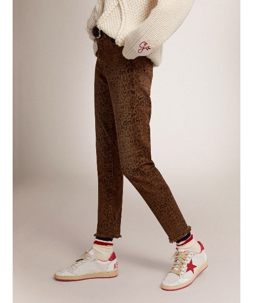 GOLDEN GOOSE(ゴールデングース)の「スキニージーンズ Goldenコレクション アニマル柄(デニムパンツ・レディース・レオパード・26/27/29)」の2枚目の写真