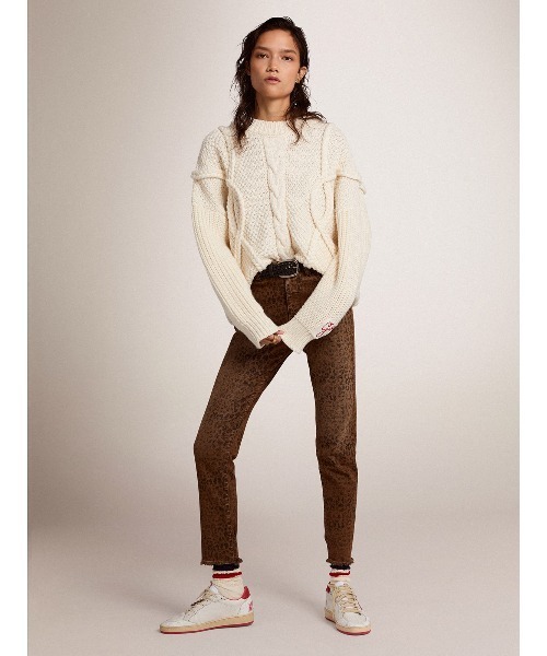 GOLDEN GOOSE(ゴールデングース)の「スキニージーンズ Goldenコレクション アニマル柄(デニムパンツ・レディース・レオパード・26/27/29)」の3枚目の写真