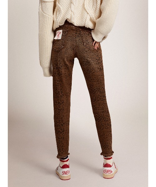 GOLDEN GOOSE(ゴールデングース)の「スキニージーンズ Goldenコレクション アニマル柄(デニムパンツ・レディース・レオパード・26/27/29)」の4枚目の写真