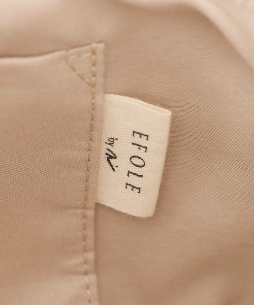 EFOLE(エフォル)の「【EFOLE】【インフルエンサーgudeminami×EFOLE コラボ】ワンハンドル トート バッグ(トートバッグ・レディース・ブラック/オフホワイト・FREE)」の16枚目の写真