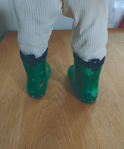 Marble Line（マーブルライン）の「ＭＬ　恐竜柄レインシューズ（レインシューズ・キッズ・グリーン/ネイビー・14/15 /16/17/18）」の7枚目の写真